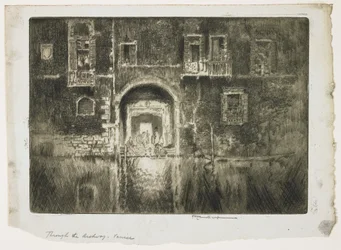 Near the Abazzia, Venice, 1883